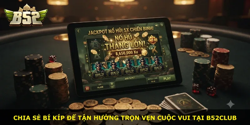 Chia sẻ bí kíp để tận hưởng trọn vẹn cuộc vui tại B52Club