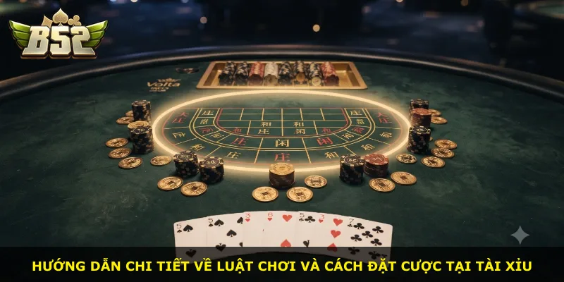 Hướng dẫn chi tiết về luật chơi và cách đặt cược tại Tài Xỉu