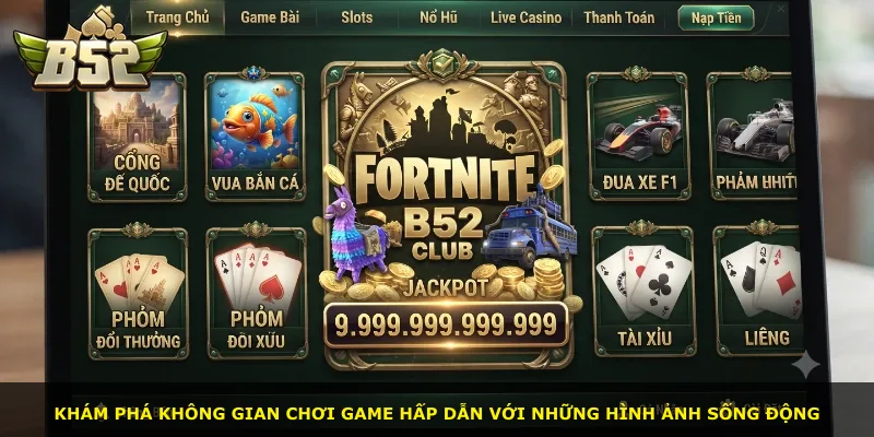 Khám phá không gian chơi game hấp dẫn với những hình ảnh sống động