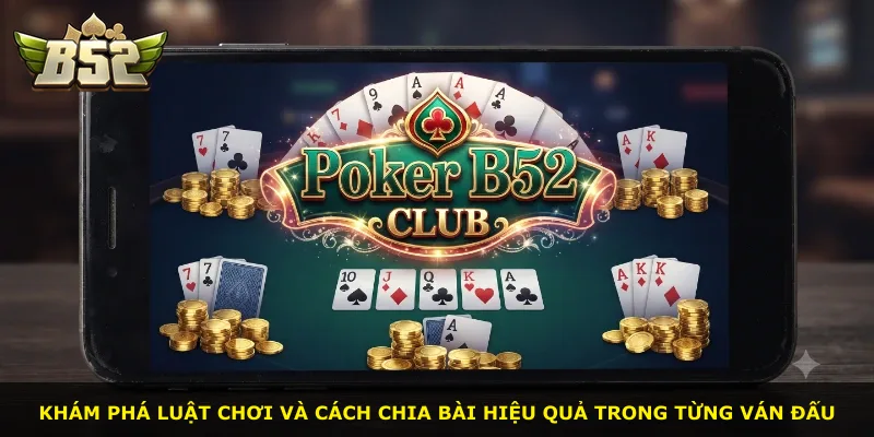 Khám phá luật chơi và cách chia bài hiệu quả trong từng ván đấu