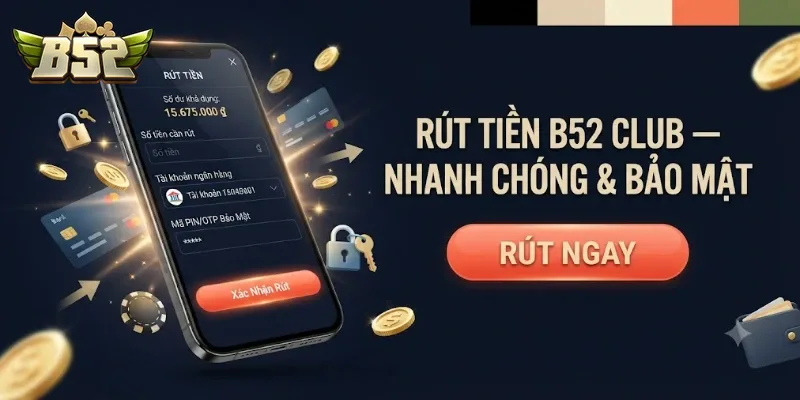 Rút Tiền B52Club Nhanh Chóng Và An Toàn Chỉ Với Vài Bước Đơn Giản