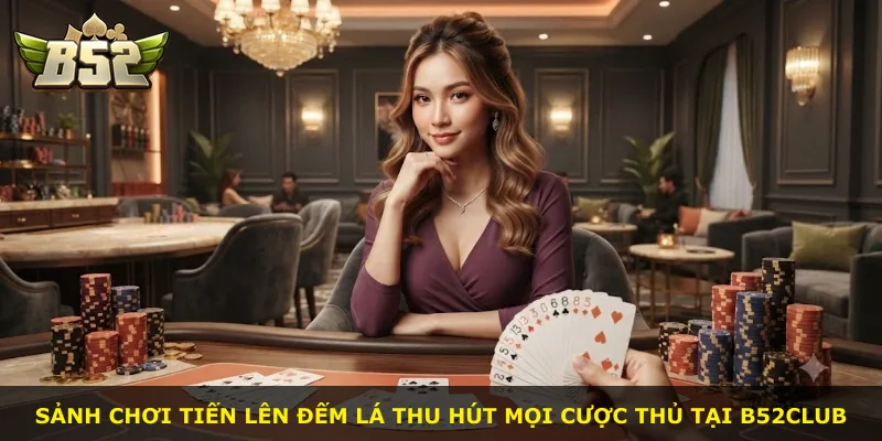 Sảnh chơi Tiến lên đếm lá thu hút mọi cược thủ tại B52Club